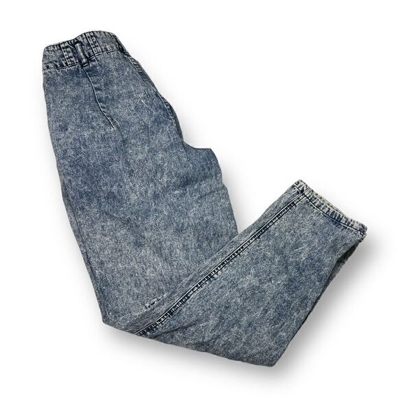 Cristina Vintage High Waisted Pleated Jeans Size 7/8 - Picture 1 of 6